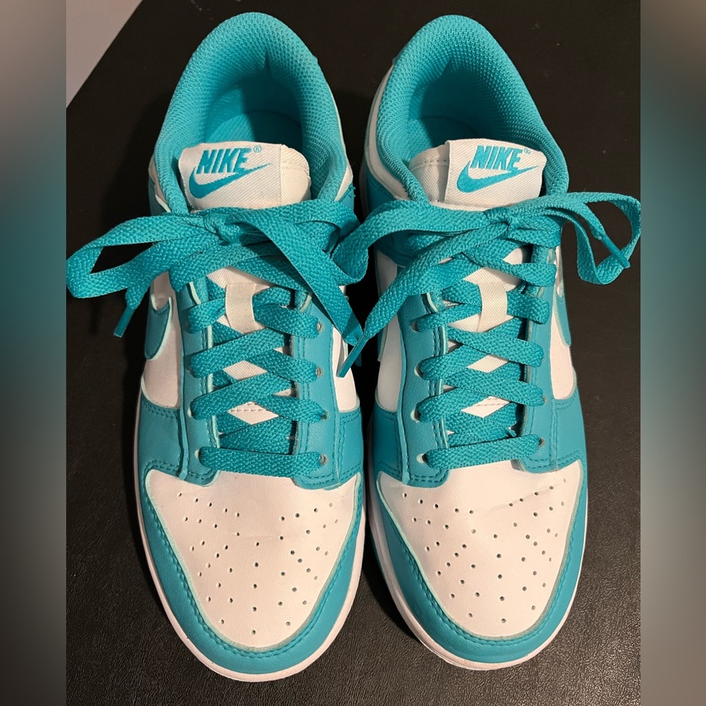 Nike Dunk Low - Tropical Twist/ Turquoise and White - Women’s 7